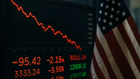 US Stocks Drop as Tech Giants Stumble and Fed Cautions