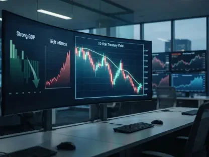 Treasury Yields Fall Despite Strong GDP and High Inflation